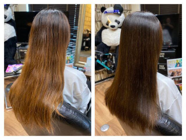 髪質改善アルテマストレートとヘアカラーで梅雨時期を乗り越える 福岡市早良区の美容室 Mic Hair